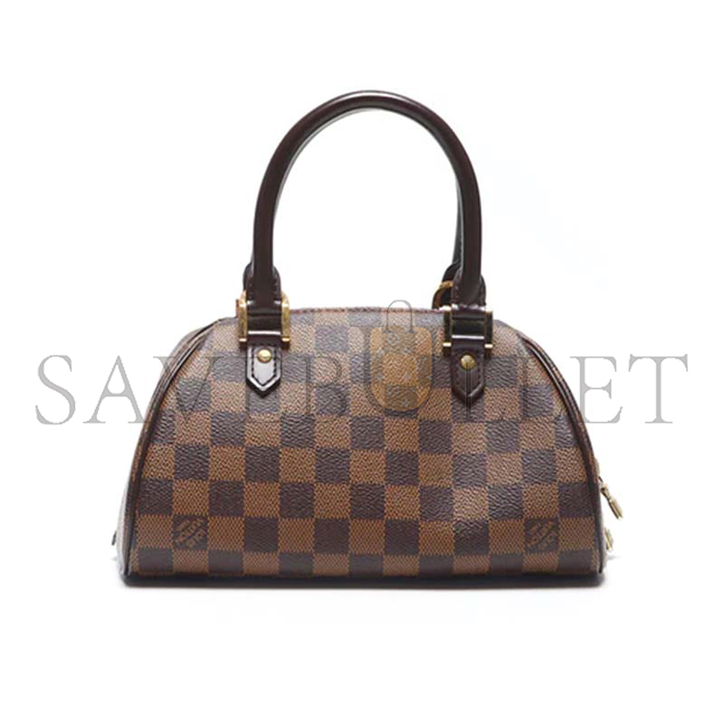 LOUIS VUITTON DAMIER EBENE RIBERA MINI M50202 (23*14*13cm)